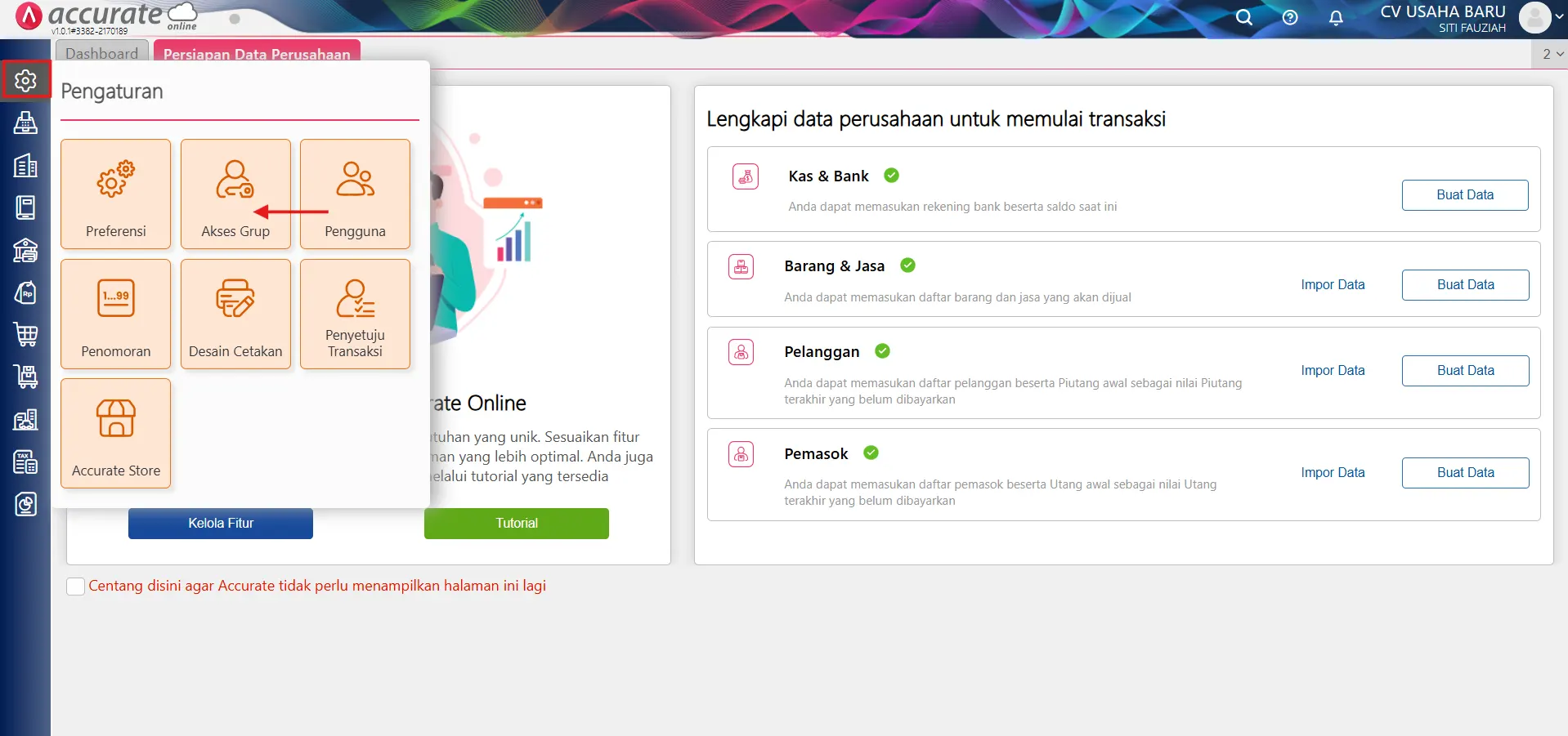 mengatasi error pembatasan akses
